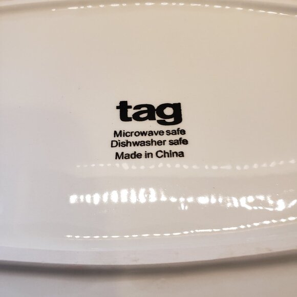 Christmas Tree Oval Serving Plate - Picture 6 of 6